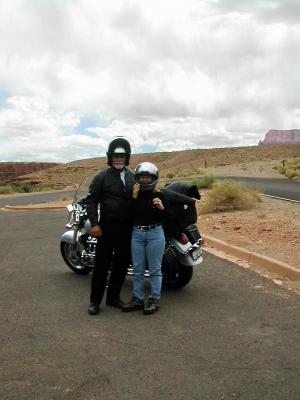 Jim and Suzan take a moment to pose for the camera