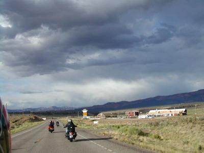 Approaching the turnoff to Bryce Canyon