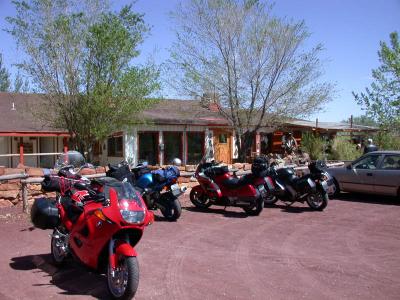 We arrive mid-afternoon at the Capitol Reef Inn in Torrey