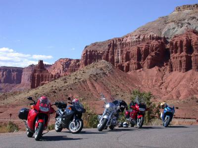 The obligatory Bikes in Capitol Reef photo