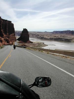 Here are some of Judy's shots, one at a time. That's Lake Powell on the right.