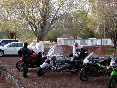 And eager riders prepare for their day