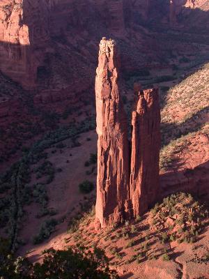 Spider Rock is arguably the signature formation in Canyon de Chelly