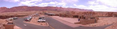 Rest stop at Marble Canyon (large panorama)