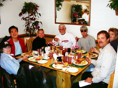 Breakfast at the Small Cafe in Payson