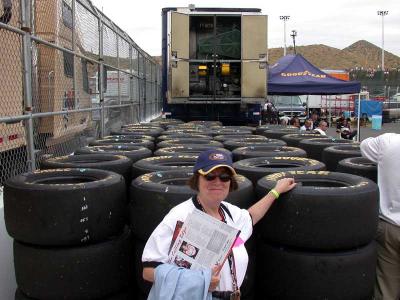 These cars go through a lot of tires