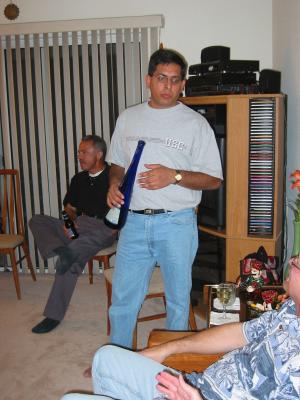 That's a neat wine bottle!