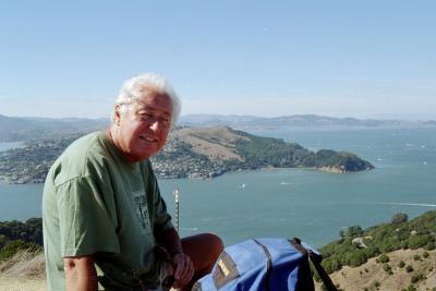 Opal, view of Tiburon from Angel Island, Summer 2004