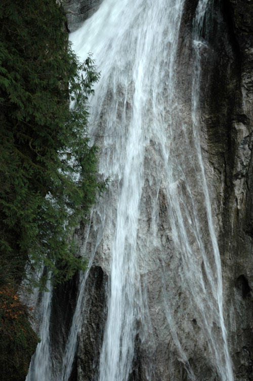 Middle Portion of Falls