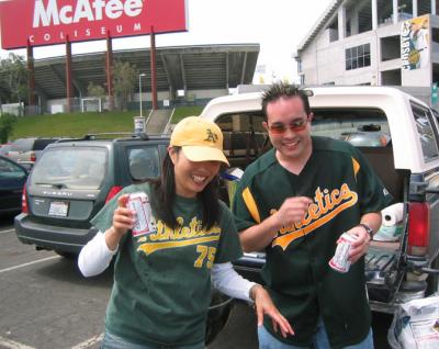 A's pre-game Tailgate