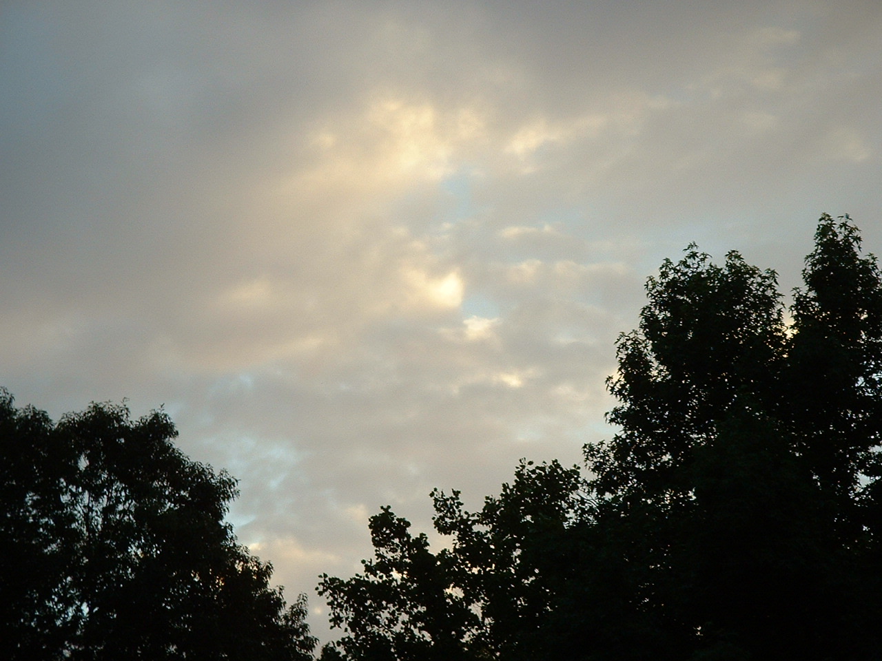 Storm Clouds at Dusk