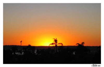 San Diego: sunset
