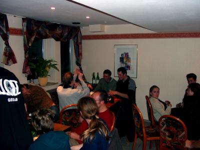 sfeer in de bar