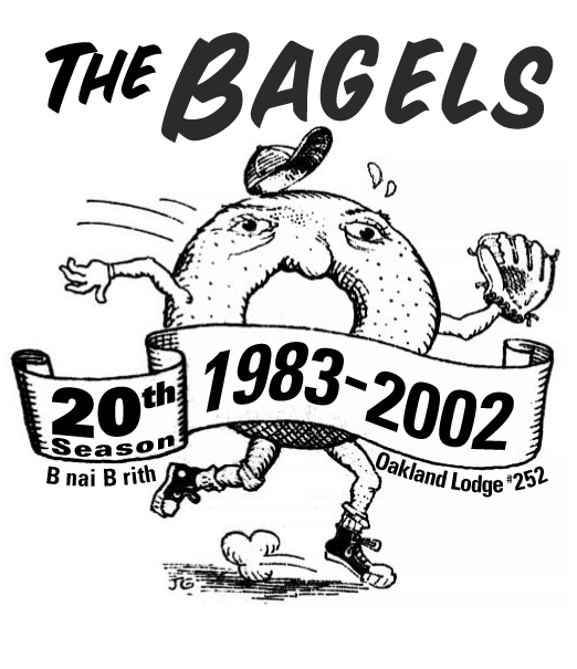 Bagels 20th Anniversary T-Shirt Design