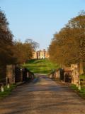 The approach to Bramshill Old House