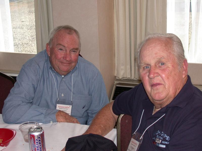 Paul Oesterle on the left and Tony Pronier on the right