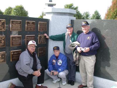 Left to right: Warren bishop, Jack Hayslett, George Phillips and Dave Jordan