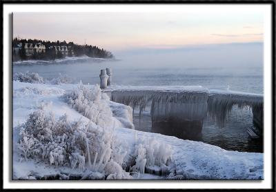 Frosty Dock at Bluefin Bay