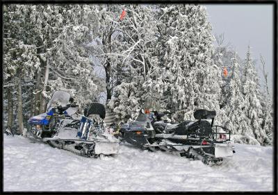 Ski Patrol Snowmobiles
