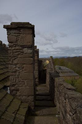 Huntingtower Castle Roof.