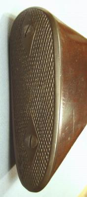 Hard Rubber Shotgun Butt Plate