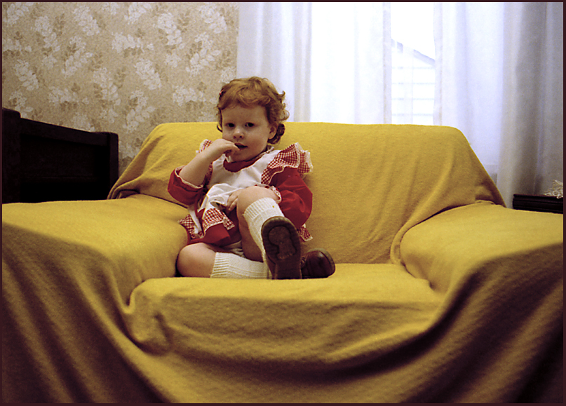 Little Lori, big chair