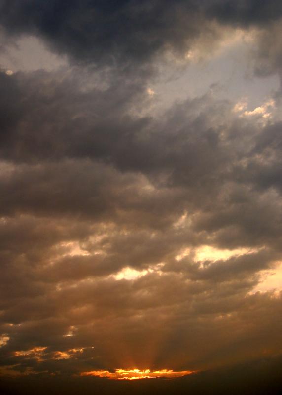 Sunset with PhotoShop Automatic Contrast Adjustment