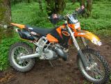 KTM 300MXC with Red #3, #162MJ