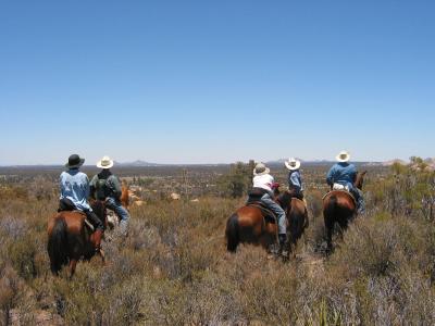 Checking out the view towards La Rumarosa