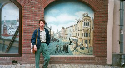 Murals of Old Moscow with the artist