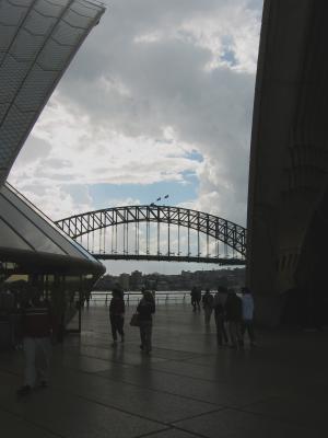 Harbour Bridge from the Opera House.