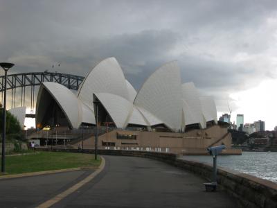 Storm over Sydney.