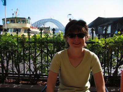 Breakfast at Circular Quay.