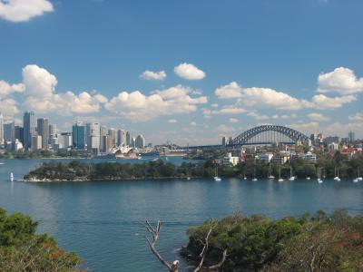 Sydney skyline from Taronga Zoo.
