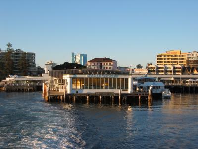 Manly jetty.