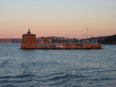 Martello tower at Fort Denison, Sydney.