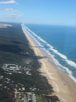 75 Mile Beach, Fraser Island.
