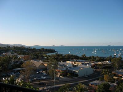 View from our room, Airlie Beach, Queensland.