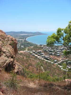 Looking north from Castle Hill in Townsville.