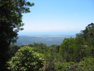 View from Paluma to ocean.