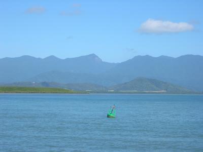 Looking back at Port Douglas.