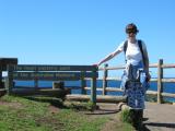 Cherrie at Cape Byron.