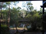 View from our room, Fraser Island.