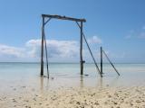 The gantry, originally part of the turtle canning facility, Heron Island.