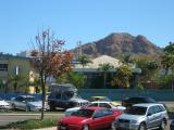 Castle Hill looming over Townsville.