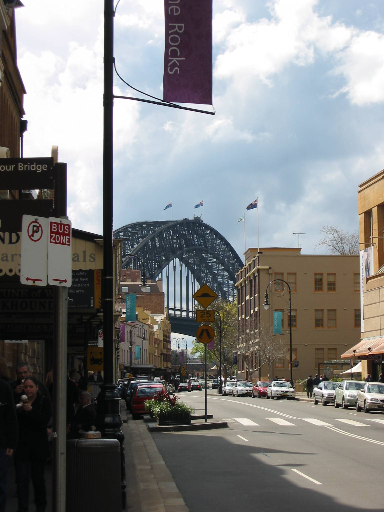 Harbour Bridge from the Rocks.