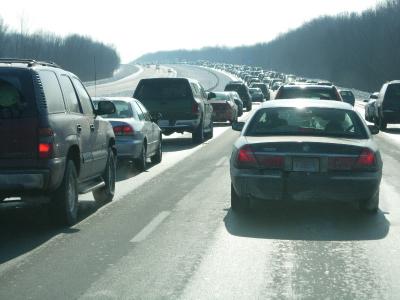Traffic problems on I-75