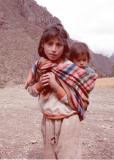 Quechua Inca Indian Girl-Inca Trail, Peru
