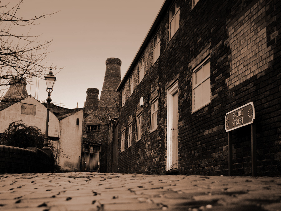 Short Street, Longton, North Staffordshire, England
