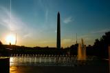 WWII Memorial sunrise   9753